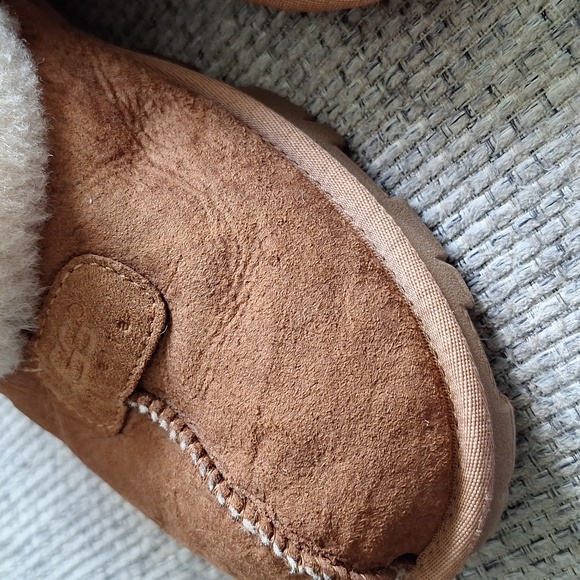 Uggs coquett sheepskin slippers womens sz 11 - Picture 3 of 6